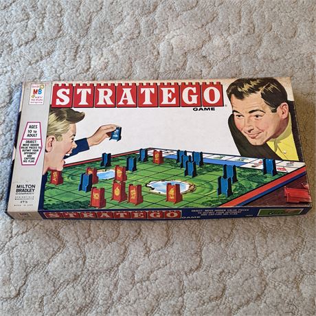 1961 STRATEGO Board Game by Milton Bradley