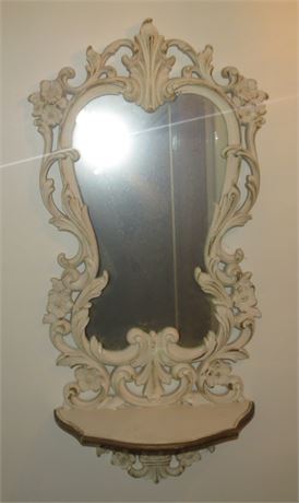 Decorative Wall Mirror/Shelf