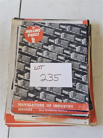 Mixed Mullens Press 1940s-50s Era & More