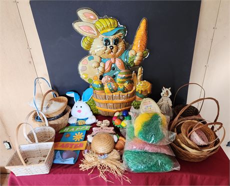 Assorted Easter decorations