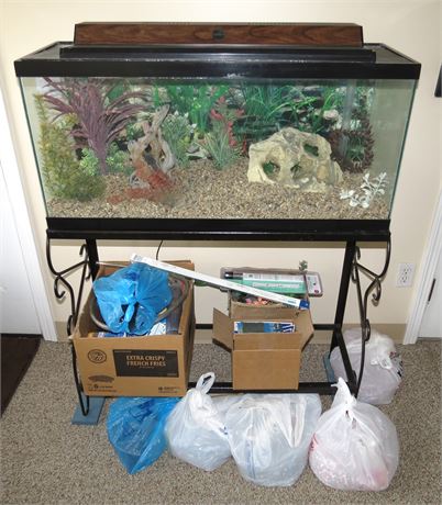 30 Gallon Aquarium & Supplies