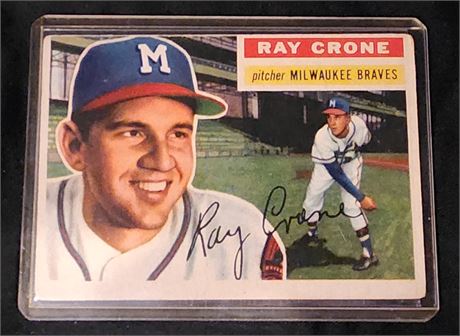 Topps Ray Crone Baseball Card