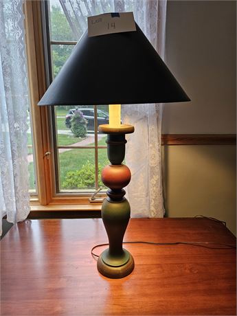 A.A. Laun Wood Table Lamp