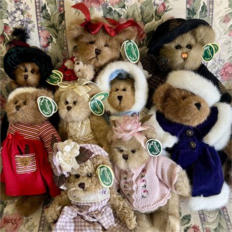 Bearington Bears Plush Teddy Bear Lot