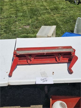 Cast Metal Pratt Binding Unit Pat#2174041