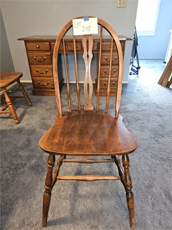 Wood & Cane Side Chair