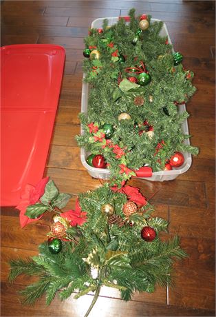 Tote Of Christmas Garland