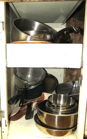 Kitchen Cabinet Cleanout