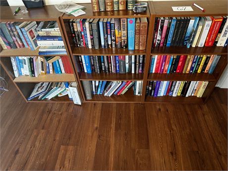 Book Shelves, 3 individual all the same