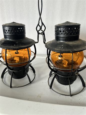 Vintage PA Railroad Lanterns