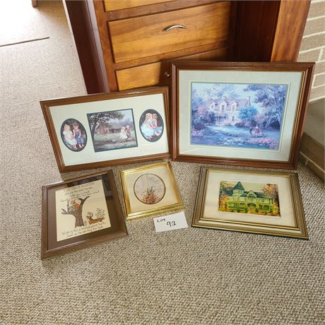 Mixed Art Lot : Different Sizes & Themes