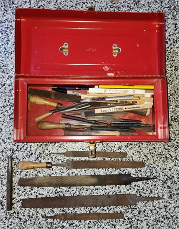 Toolbox With Files, etc