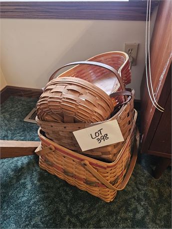 Mixed Basket Lot- Longaberger & More