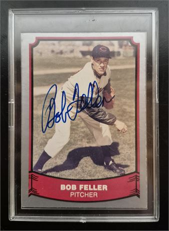 1988 Bob Feller Autographed Card