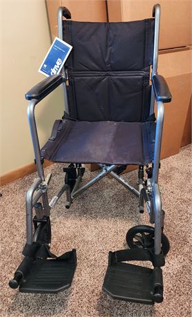 Never Used "Drive" Folding Wheel Chair