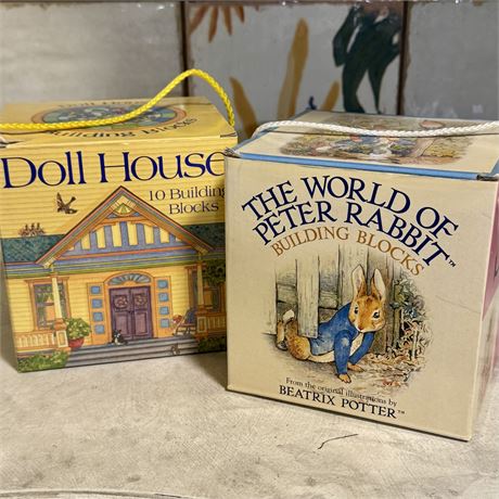 The World of Peter Rabbit & Doll House Building Blocks