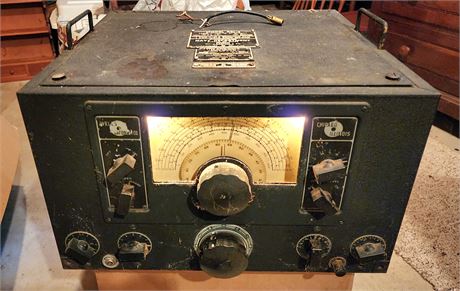 Vintage Navy Department Radio Receiver