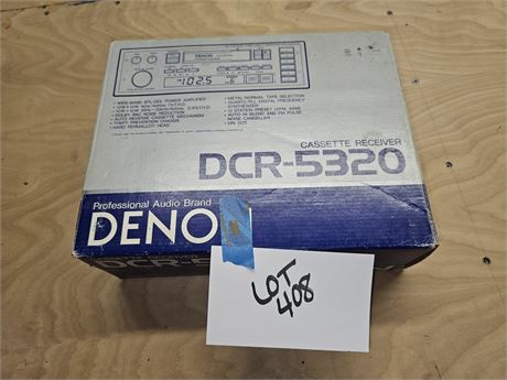 Denon DCR-5320 Cassette Receiver