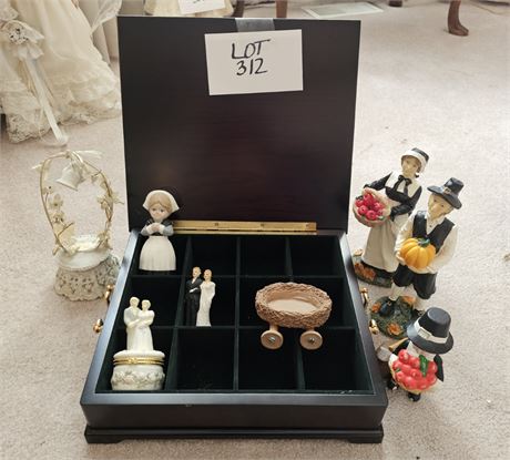 Mixed Figurines – Holiday, Wedding, and More