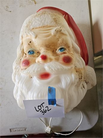 Empire Blow Mold Santa Head