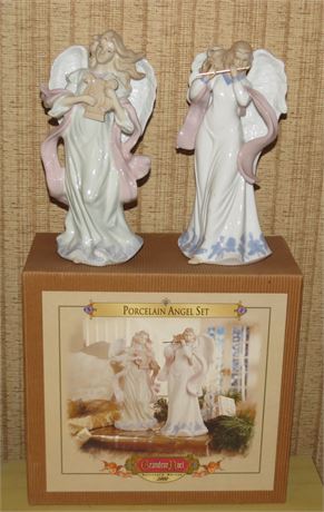 Porcelain Angel Set