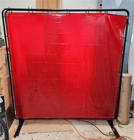 Two Welding Screens