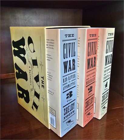 Box Set~*Like New*  Civil War by Shelby Foote  (Paperback)