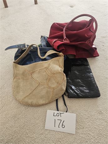 Ladies Mixed Handbags & Purses- Size, Color, Style & Maker Vary