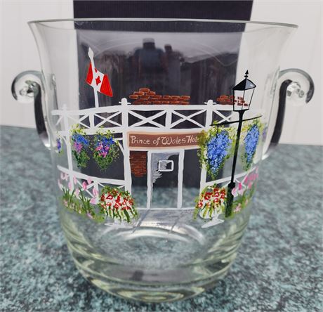 Crystal "Prince Of Wales Hotel" Ice Bucket