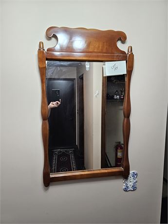 Wood Hall Mirror