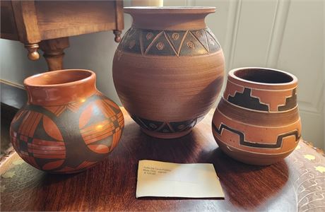 Native American Style Pottery