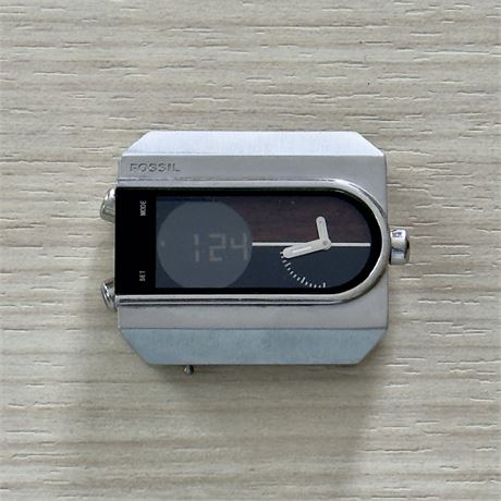 Men's Fossil Watch JR 1477 - Rare, Working (No band)