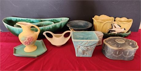 McCoy, Roseville, and other pottery