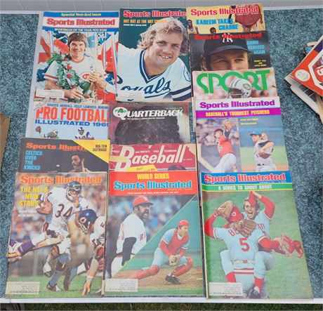 Sports Magazines: Sports Illustrated, Etc