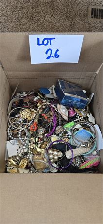 Mixed Box of Jewelry