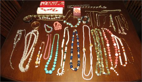 Costume Jewelry: Necklaces, Bracelets