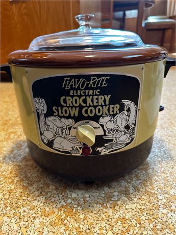 Vintage Flavo-Rite Slow Cooker