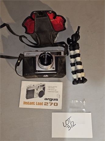 Vintage Argus 270 Instant Load 35mm Camera