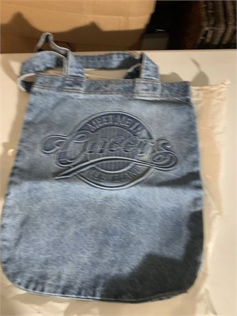 "Meet Me At Cheers" Denim Bag/Tote - From The Cheers Gift Shop In Boston