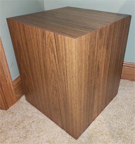 Wood Cube Table