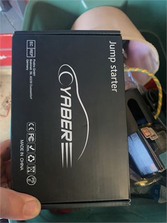 Garage Cleanout Lot  - YABER Jump Starter, Hand Tools & More