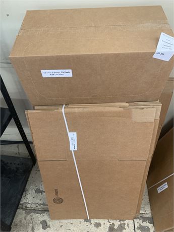 Cardboard Boxes - 2 Bundles