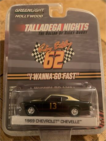 Greenlight Hollywood 1969 Chevrolet Chevelle Malibu From Talladega Nights Movie