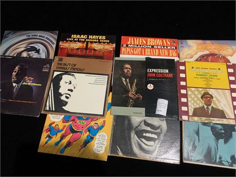 Jazz/Souls Albums Isaac Hayes, James Brown, Charles Mingus, John Coltrane & More