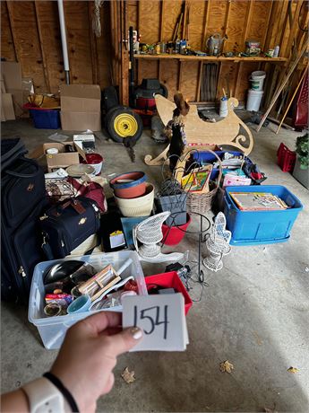 VERY LARGE Garage Clean Out