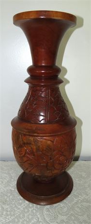 Wood Vase