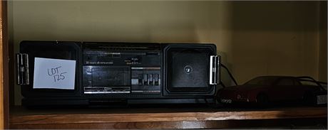 VHS Rewinder, Sharp AM/FM Cassette Radio