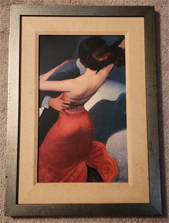 "Salsa Dancers" Art Print