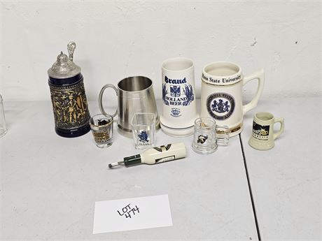 Mixed Stein Collection : Germany / Brand Brewery / Penn State & More