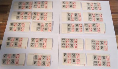 US Air Mail Stamps: 13 Cent "Let Freedom Ring"